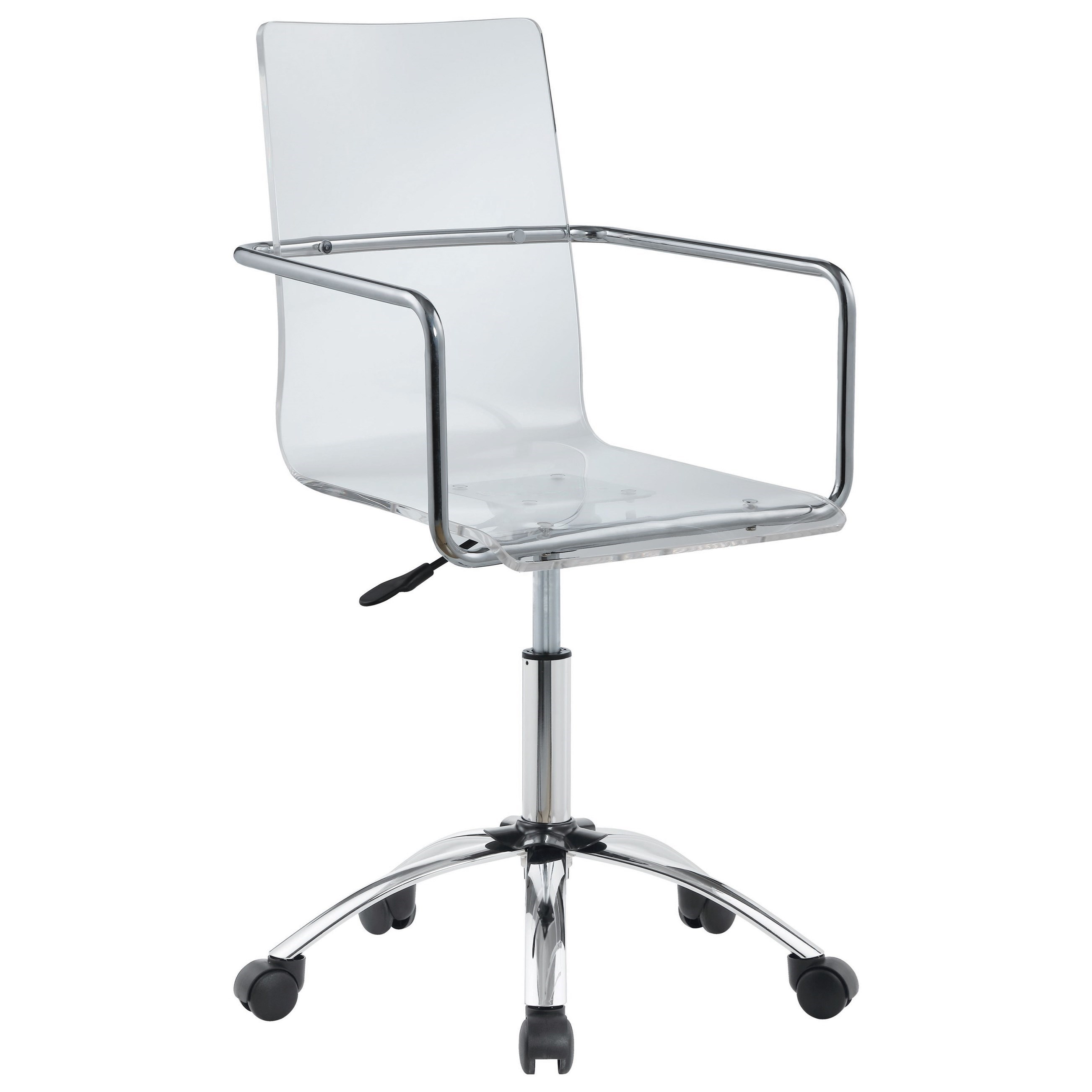 Acrylic on sale office chair